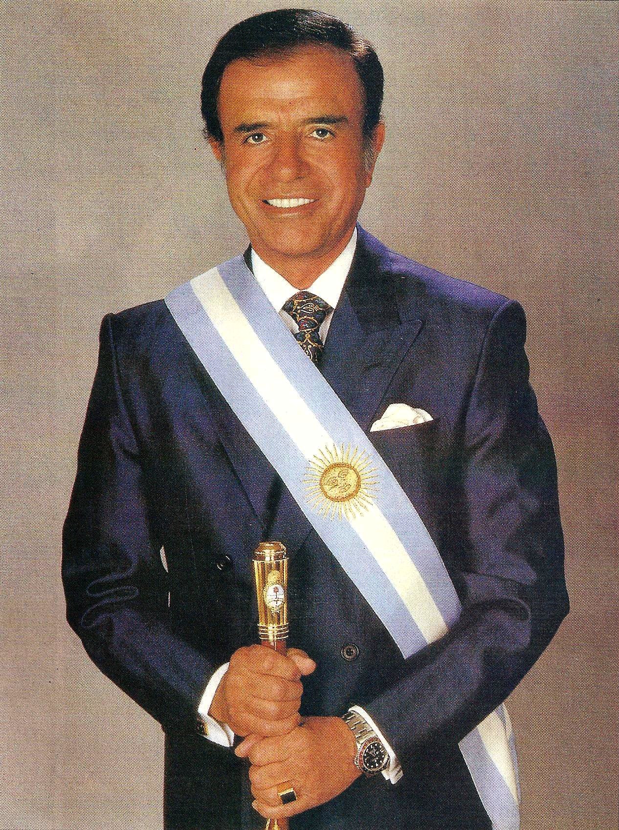 Carlos Saúl Menem Fotografia