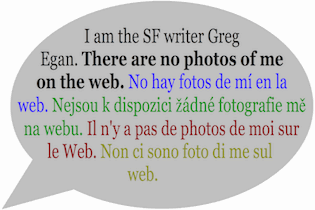 Greg Egan Fotografia