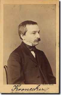Leopold Kronecker Fotografia