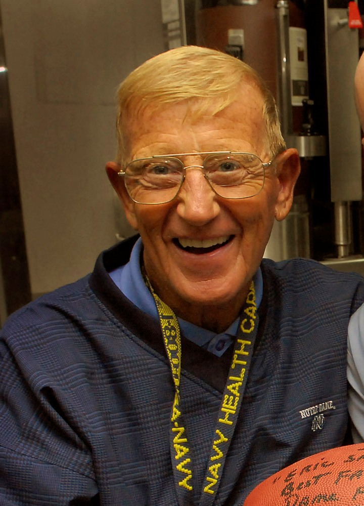 Lou Holtz Fotografia