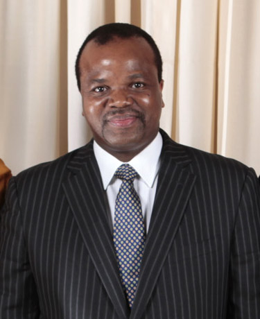 Mswati III Fotografia