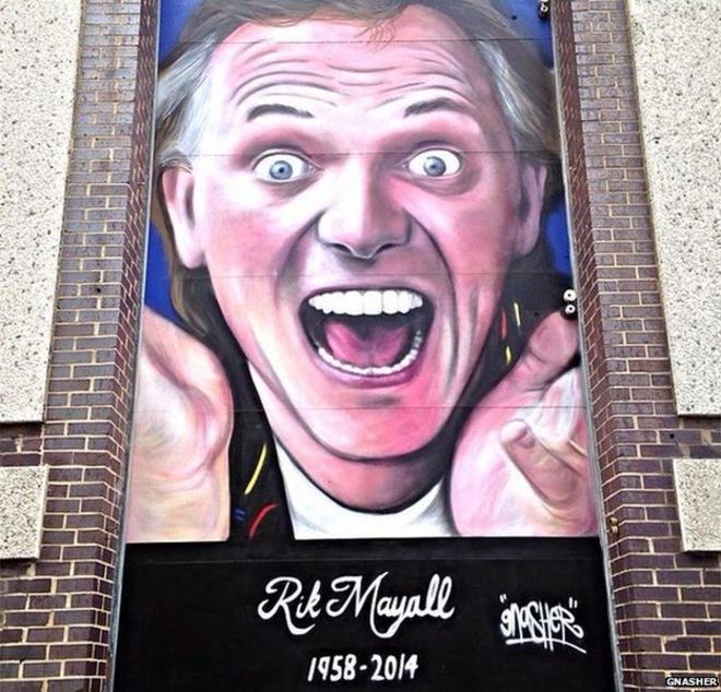 Rik Mayall Fotografia