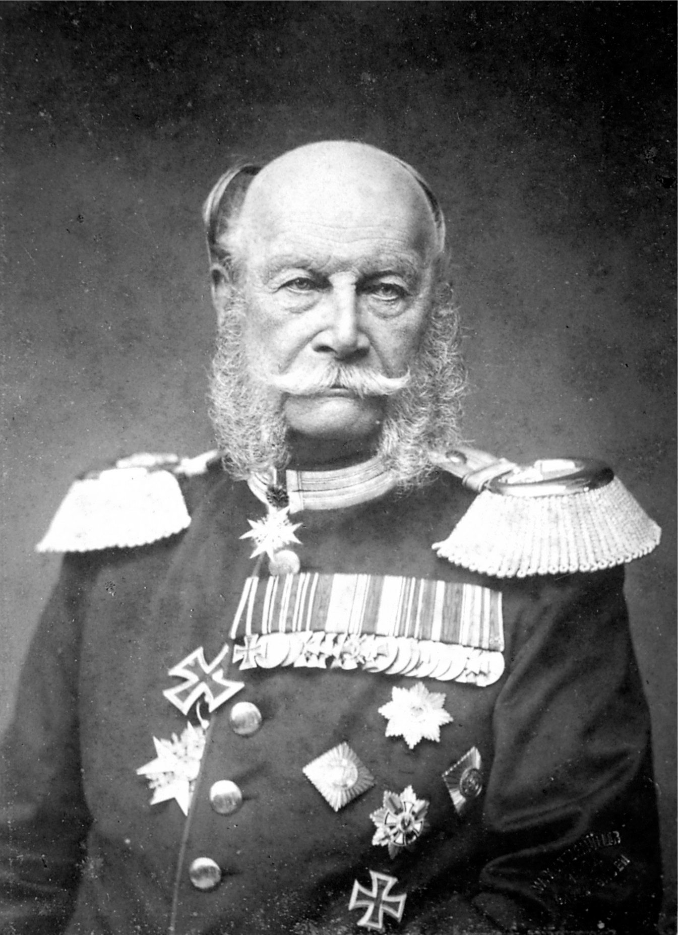 Wilhelm I Hohenzollern Fotografia